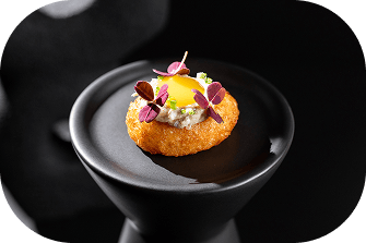 Блюдо от UNO Catering